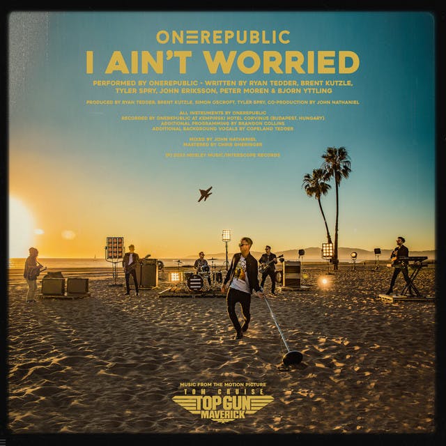 Album cover art for I Ain't Worried by OneRepublic
